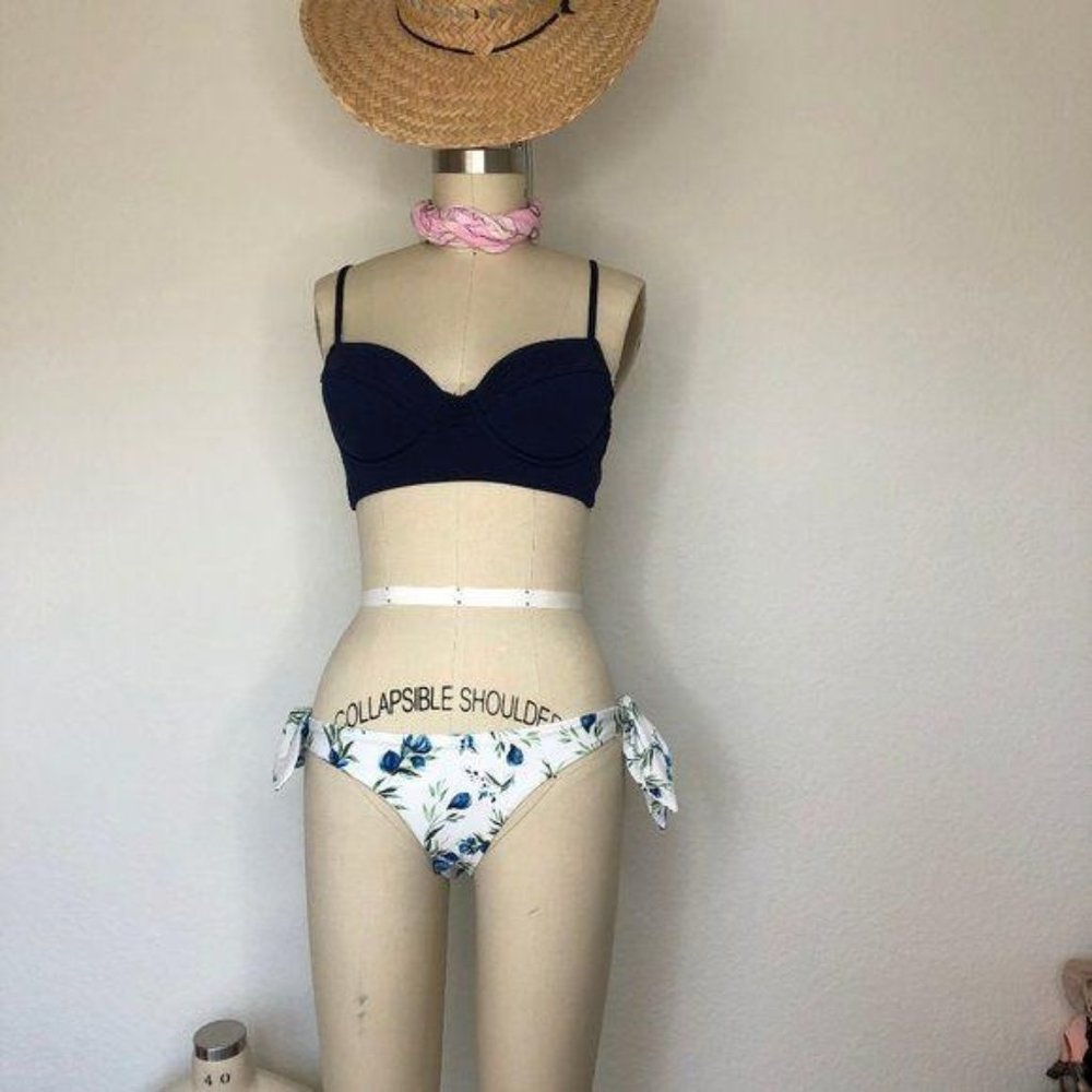 Beach Riot Jacey Tie Side Cheeky Bikini Bottom